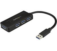 Startech Hub Usb 3.0 A 4 Porte Mini Hub Usb One Size Black