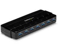 StarTech.com HUB USB 3.0 a 7 porte alimentato - Perno e concentratore USB 3.0 ultra veloce - Nero