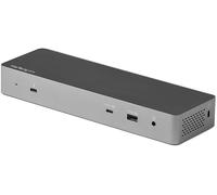 StarTech.com Dock Thunderbolt 3 compatibile con USB-C - Doppio monitor DisplayPort 1.4 4K 60Hz o doppio display HDMI - Laptop Docking Station 8K 60Hz - Dock TB3/USB-C - 96W PD, 5xUSB - 10Gbps