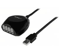 StarTech.com Cavo USB 2.0 attivo da 15 m - Cavo di estensione USB 2.0 con hub a 4 porte - Nero - Nouvo
