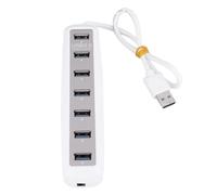 Hub USB Superspeed 3.0, una vera rivoluzione per il tuo arsenale digitale, dotato di sette porte e interruttori di accensione/spegnimento individuali