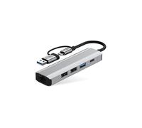 HUB USB TECHPROTECT 5 in 1, 5 Gbps (3.0)