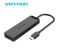 Hub USB Tipo-C Vention TGKBB- 4xUSB- 1xMicroUSB PD- 15cm - Nouvo