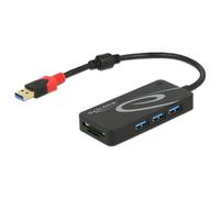 Hub USB Tragant 62899 3 porte USB 3.2 lettore schede