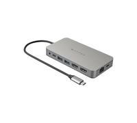 Hub USB Type C 10 in 1 con uscita 4K HDMI HyperDrive Grigio per MacBook Air Pro e PC
