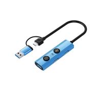 Hub USB Type C 5 In 1, Dock Station Voice AI per PC/Portatili/Computer Desktop/Tablet