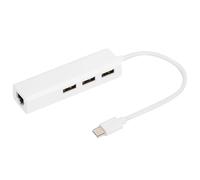 Hub USB Type C con adattatore di rete Ethernet, USB 3.1 a 3 porte, USB 2.0 e porta LAN RJ45 supportano la trasmissione dati ad alta velocità per