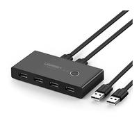 UGREEN 30767 - Switch USB 2.0, 4 USB-A, 2 in 4 Out