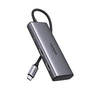 UGREEN Revodok 206 Hub USB C 6 in 1 Docking Station Doppio Display | 2 HDMI, Doppio 4K60Hz, Singolo 8K30Hz, Ricarica PD 100W, Porte USB Multiple 2A1C, Compatibile con MacBook Pro Air e Surface