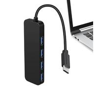 Hub USB - Unità flash USB | Hub USB alimentato, cavo USB, adattatore multiporta USB C, porta di alimentazione, porte ad alta velocità, compatibilità splitter USB, adattatore dock USB, trasferimento