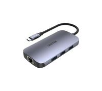 UNITEK D1071A interface hub USB 3.0 SuperSpeed 5 Gb/s Silver