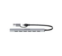 Hub UNITEK 7 porte 5000 Mbit/s modello H1209AGY01 corpo alluminio