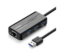 Hub USB, USB Ethernet USB 3.0 a RJ45 Hub USB di rete del computer adattatore multi-porta