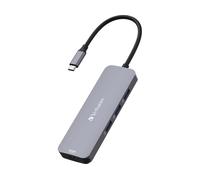 Verbatim CMH-08 USB tipo-C 5000 Mbit/s Argento