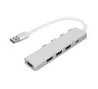 Hub USB versatile, portatile e con ampia compatibilità, trasferimento dati ad alta velocità, per laptop, PC, Mac, espandi la tua connettività
