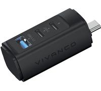 HUB USB VIVANCO USB-C 3 in 1, PD 100W