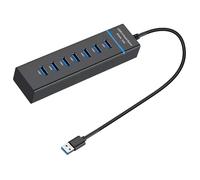 Hub USB3.0 7Port Espansione LED Indicatori USB Splitter per trasferimento dati ad alta velocità e connettività multidispositivo Hub USB ad alta velocità