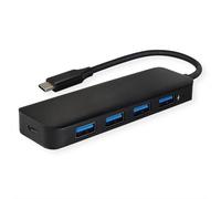 Hub Value 5 porte 5000 Mbit/s USB 3.2 Gen 1 14.99.5039 alluminio nero