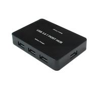 Hub Value 7 porte 5 Gbps USB 3.2 Gen 1 modello 14.99.5047 con adattatore AC
