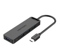 Hub Vention 4 porte USB 3.0 5 Gbps Tipo-C Modello TGKBD con PD 50cm