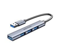 Hub Vention CKOHB 1xUSB 3.0/3xUSB 2.0 Grigio alluminio