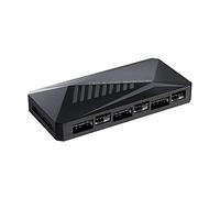 Hub ventola telaio 5 V 3 pin ARGB PWM 4 pin telaio due in uno scatola di espansione controllo della velocità della ventola da 1 a 12 porte Hub ventola telaio hub ventola 5 V 3 pin ARGB PWM 4 pin