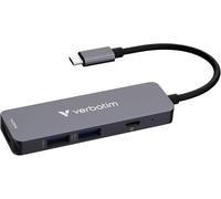 HUB VERBATIM USB-C MULTIPORTA 4 PORTE