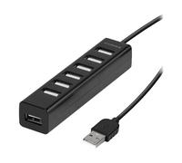HUB VIVANCO VVITHUB20USB7IN1OUT