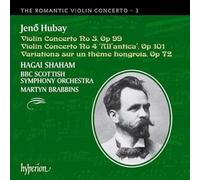 Hubay J. - Violin Concertos Nos.3 & 4 Variations-Romantic Vio