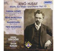Hubay/Vieuxtemps - Jen? Hubay-Works For Violin & Piano Vol. 10.