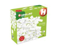 Hubelino #420619 Set di 120 mattoncini bianchi, compatibile con grandi blocchi d