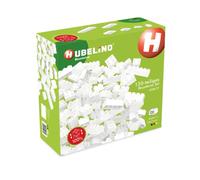 Hubelino #420619 Set di 120 mattoncini bianchi, compatibile con grandi blocchi di altri produttori, Made in Germany da 1,5 anni