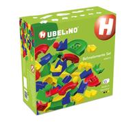Hubelino- Set di 55 Pezzi Pista per biglie, Multicolore, 420473