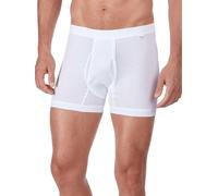 HUBER De Luxe Pant Kurzes Bein mit Eingriff Slip, Bianco (Weiss 0500), L Uomo