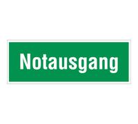 huber muntlix CARTELLO DI USCITA DI EMERGENZA