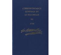 Hubert Bost Correspondance générale de La Beaumelle (1754): V (Copertina rigida)
