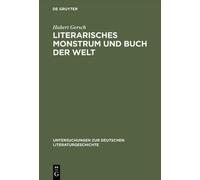 Hubert Gersch Literarisches Monstrum und Buch der Welt (Copertina rigida)