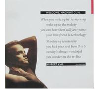 Hubert Kah - Welcome, machine gun (1989, red vinyl) / Vinyl Maxi Single [Vinyl 12'']