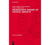 Hubert Pfeiffer Thomas Klupsch Werner Microscopic Theory of C (Copertina rigida)