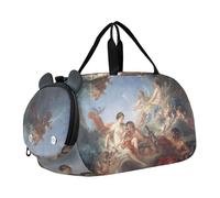 Hubert Robert Paesaggio Pittura Ragazze Tote Duffle Bags Viaggio Weekender Pernottamento con scomparto per scarpe Carry on Duffel Bag Boy, Fran?ois BoucheZr Venere pittura rococò, classico