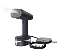 HubiCare Vaporizzatore portatile per biancheria, vaporizzatore a mano con capacità di 250 ml, vaporizzatore in tessuto da 1500 W, riscaldamento rapido da 25 s, ferro a vapore in tessuto leggero (blu