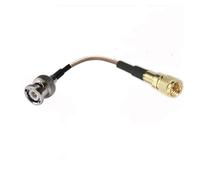 HUBOPRYS 10 Pezzi Microdot Compatibile M5 Maschio a BNC connettore 10-32 UNF sensore di accelerazione Vibrazione Test Pigtail Cavo RG316(50cm)