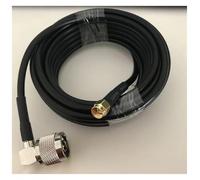 HUBOPRYS Cavo Adattatore coassiale da N Maschio a SMA a 90 Gradi RG58 2 m 5 10 15 20(2M)