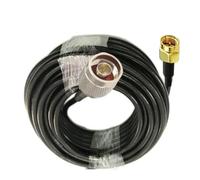 HUBOPRYS Cavo connettore SMA Maschio a N RG58 50-3 50ohm coassiale 2/5/10/15/20m(20m)