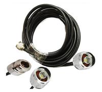 HUBOPRYS Connettore N Femmina a Maschio 5D-FB 50-5 Cavo coassiale Adattatore 50Ohm 2m 5m 10m 15m 20m(10m)