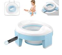 HuBorns - Vasino Portatile per Bambini da Viaggio, 10 Sacchetti Inclusi, Vasino da Viaggio per Bambini Comodo e Sicuro, WC Portatile bambini Facile da Trasportare e da Usare come Riduttore WC Bambini