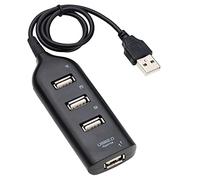 Hubs Hi-Speed Hub Adattatore USB Hub Mini USB 2.0 4 Porte Splitter per PC Laptop Notebook Ricevitore Computer periferiche Accessori Hub USB (Colore: D)