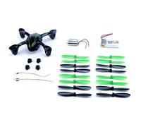 Hubsan H107C Crash-Kit-1 Verde Composto Da Calotta, Motore A&b ,Batteria,