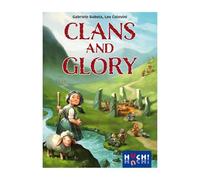 HUCH!, Clans And Glory, Gioco di società, Gioco di Carte strategico, emozionanti duelli Clan nelle Highlands, per 2-4 Giocatori dai 10 Anni in su