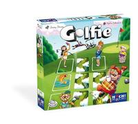 HUCH!, Golfie, gioco di famiglia a partire da 8, divertente gioco di carte da golf, spiegato rapidamente, tutti i giochi contemporaneamente, ideale come gioco di carte a partire dagli 8, per 1-8